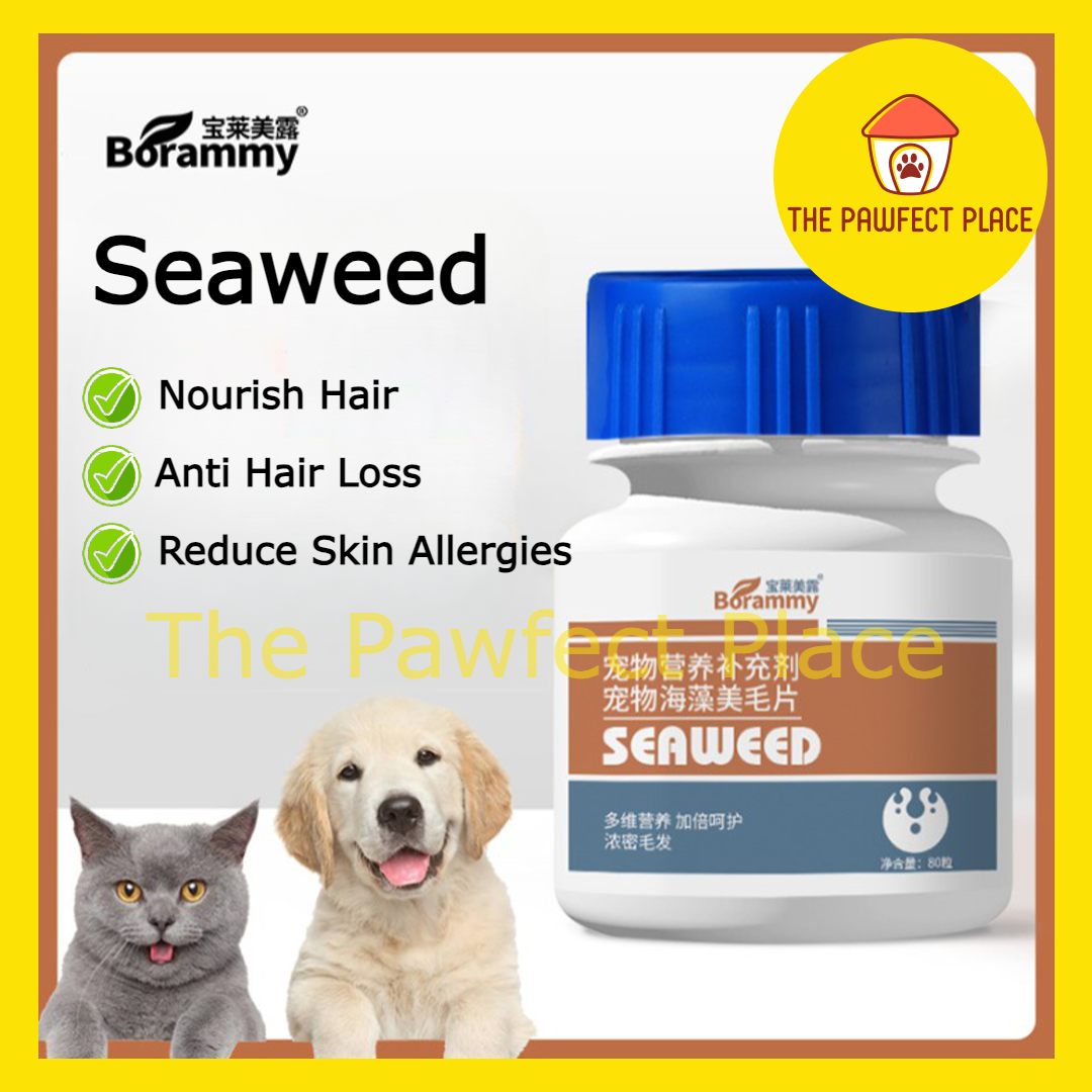 180/ 200 tablets Borammy Pet Supplement Probiotics Trace Elements Seaweed Calcium Multivitamin