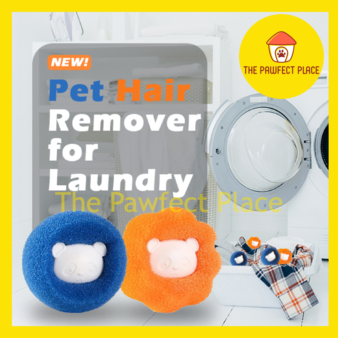 3 PCS Pet Hair Remover Hair Catcher Cat Dog Fur Lint Remover Ball Reusable Laundry Washing Machine