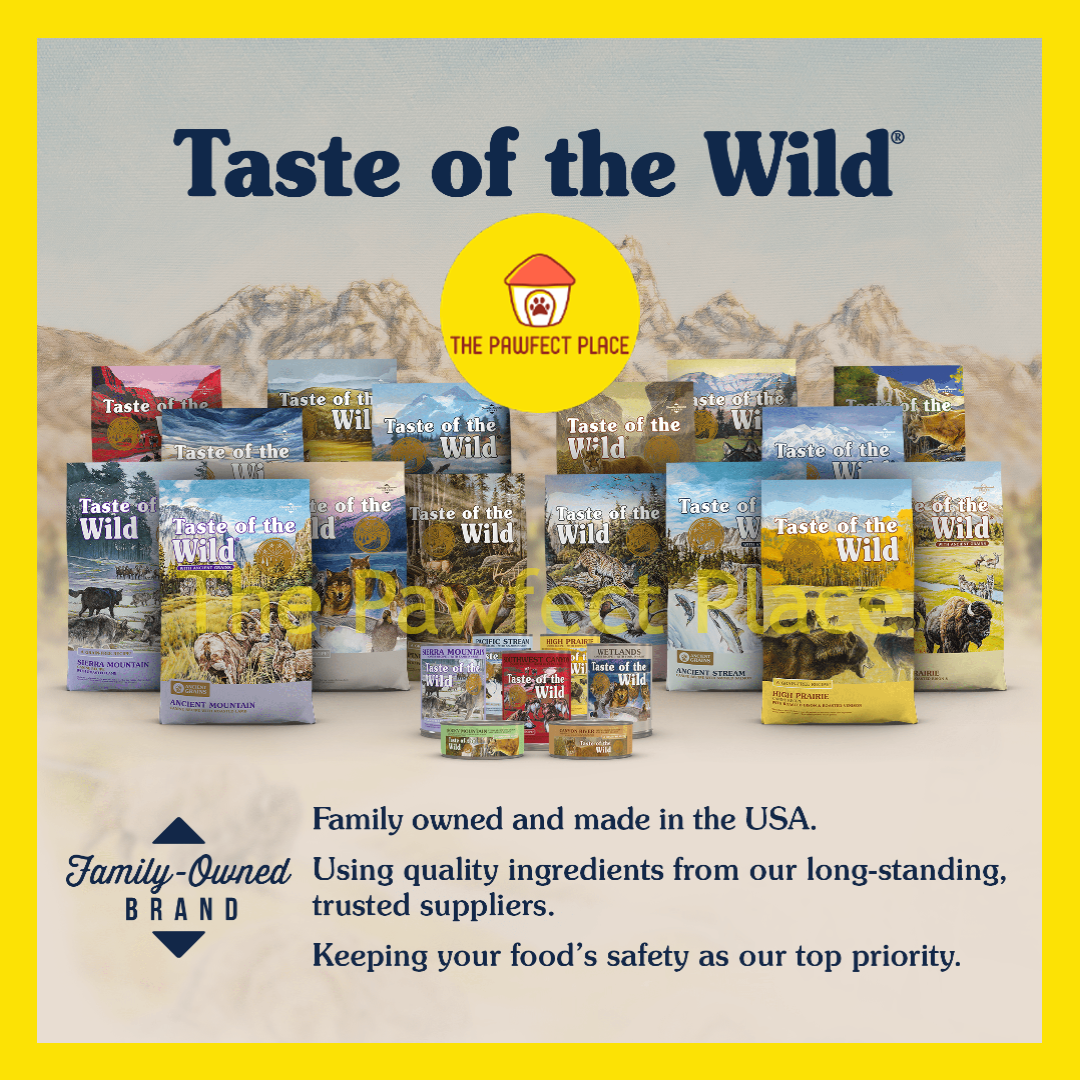 Taste Of The Wild Cat Food 2kg Repack 1kg 100% Original Rocky Mountain Canyon River Makanan Kucing Dryfood TOTW