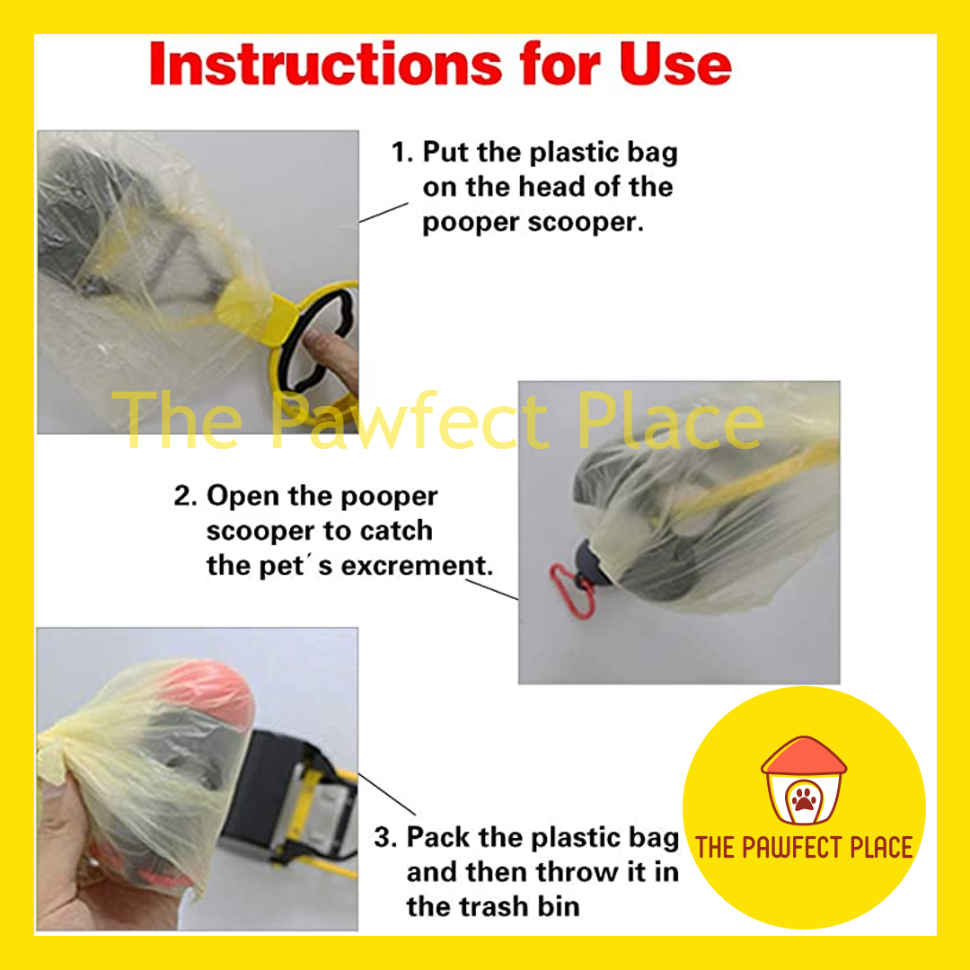 28cm POOPER SCOOPER Pet Dog Cat Poop Scoop