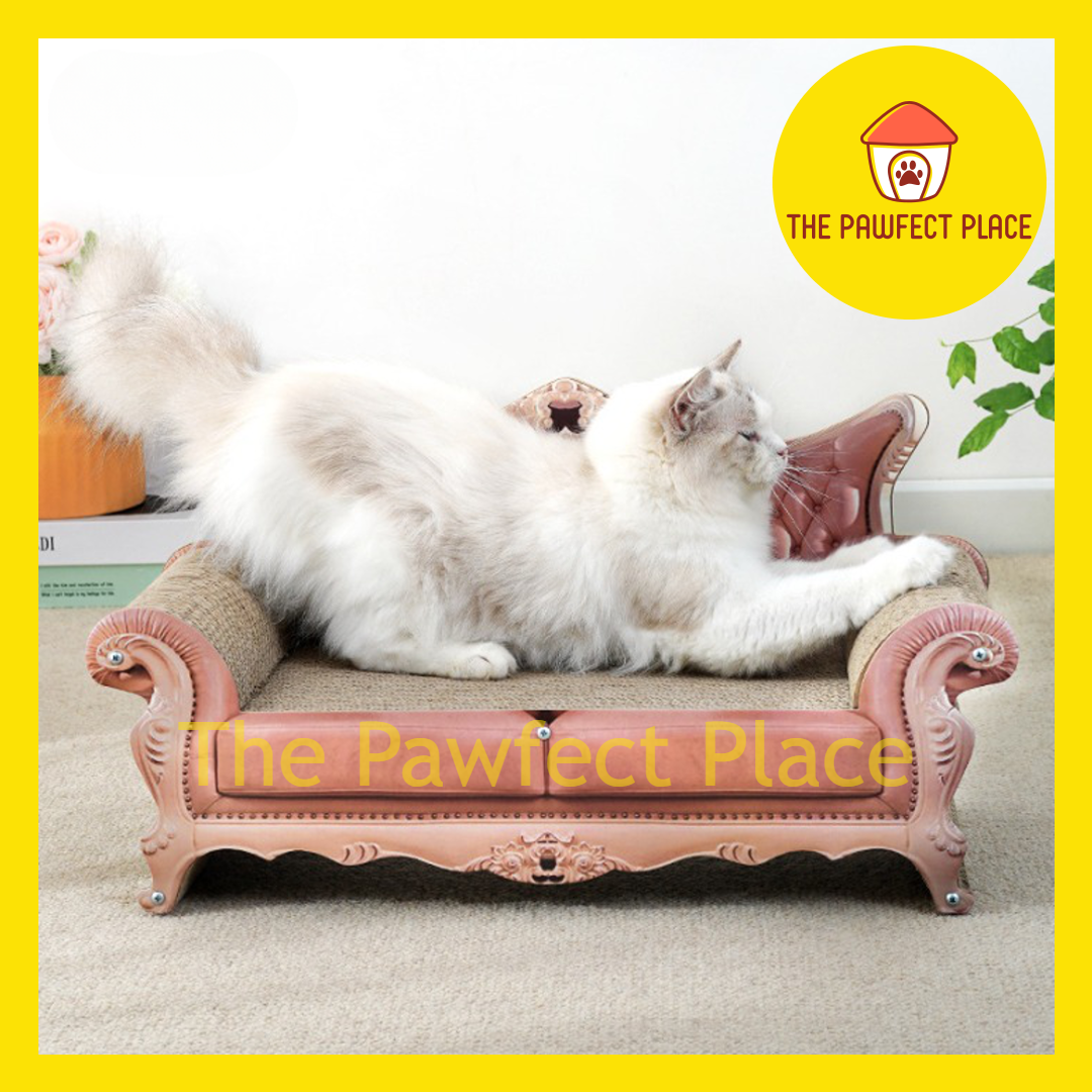 Cat Scratching Bed Pets Scratchboard Sofa Scratcher Seat for All Size