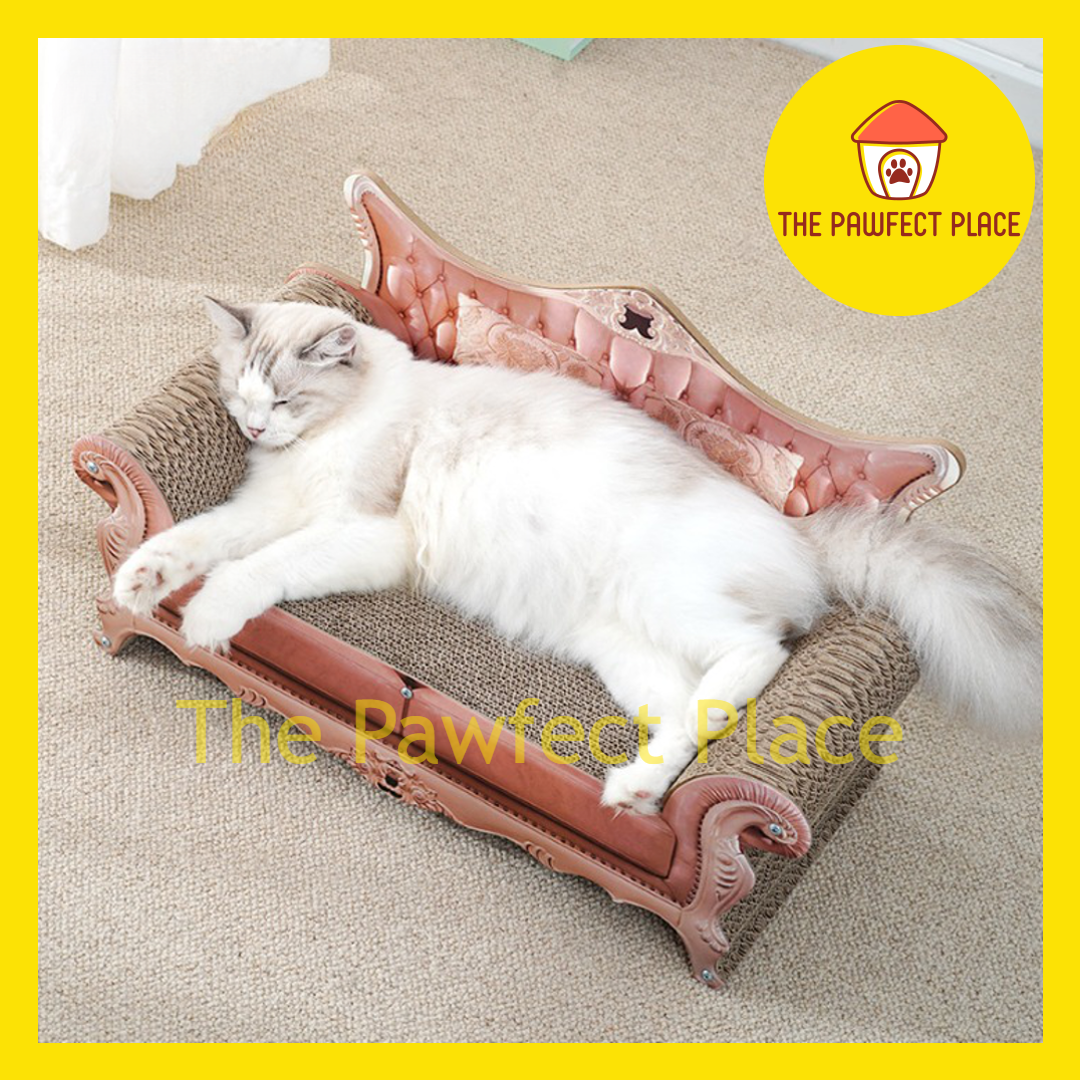 Cat Scratching Bed Pets Scratchboard Sofa Scratcher Seat for All Size