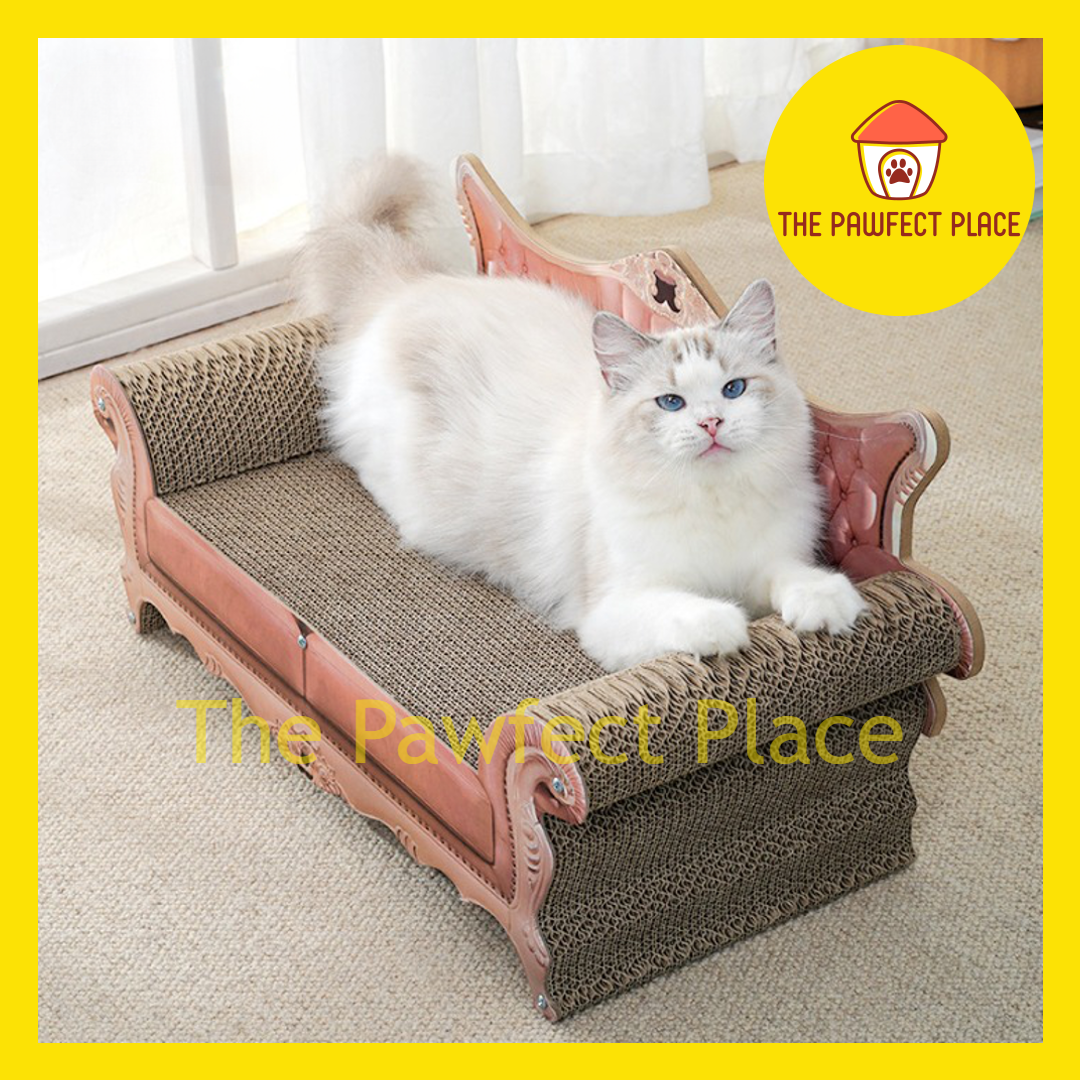 Cat Scratching Bed Pets Scratchboard Sofa Scratcher Seat for All Size