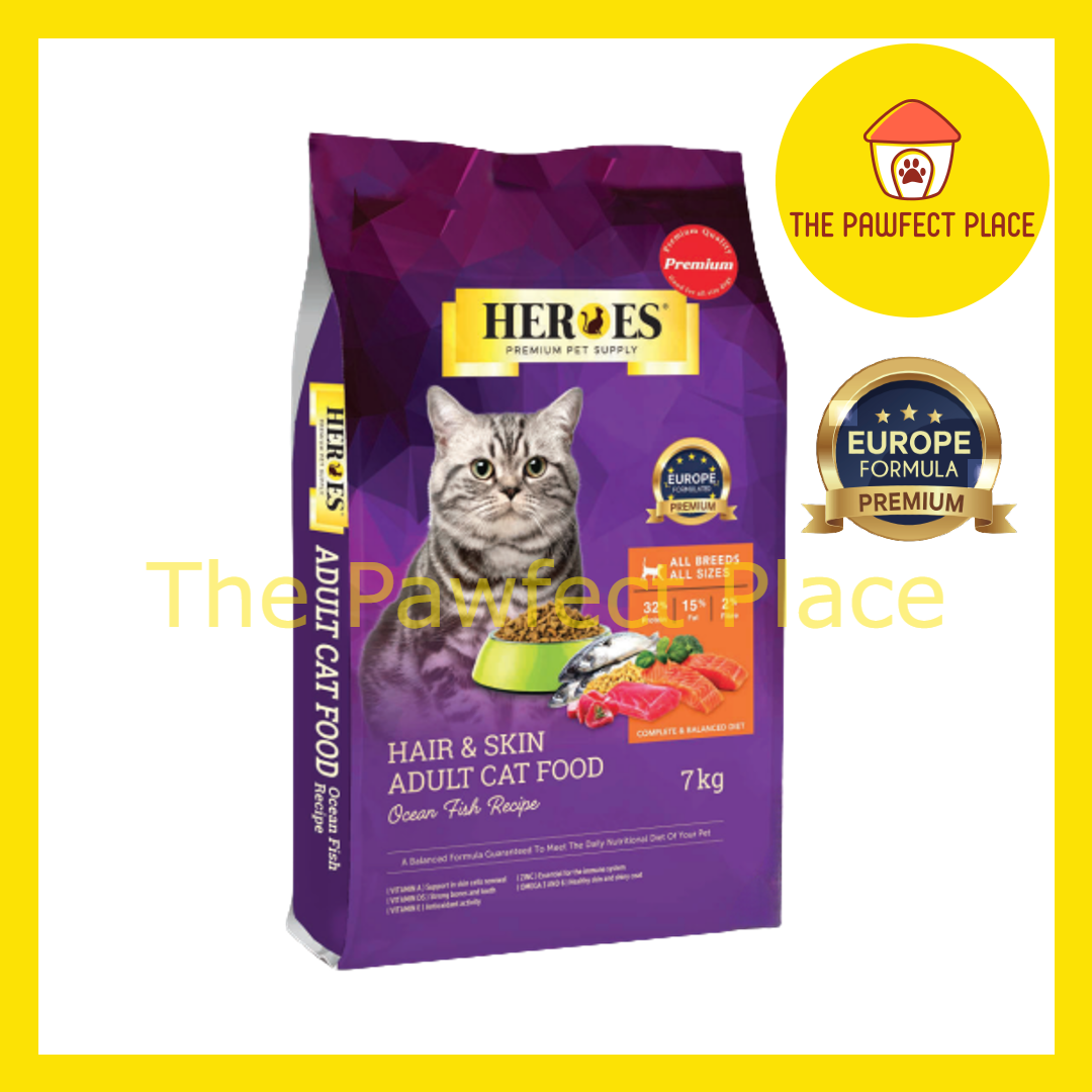 HEROES Premium Cat Dry Food Makanan Kucing 7KG