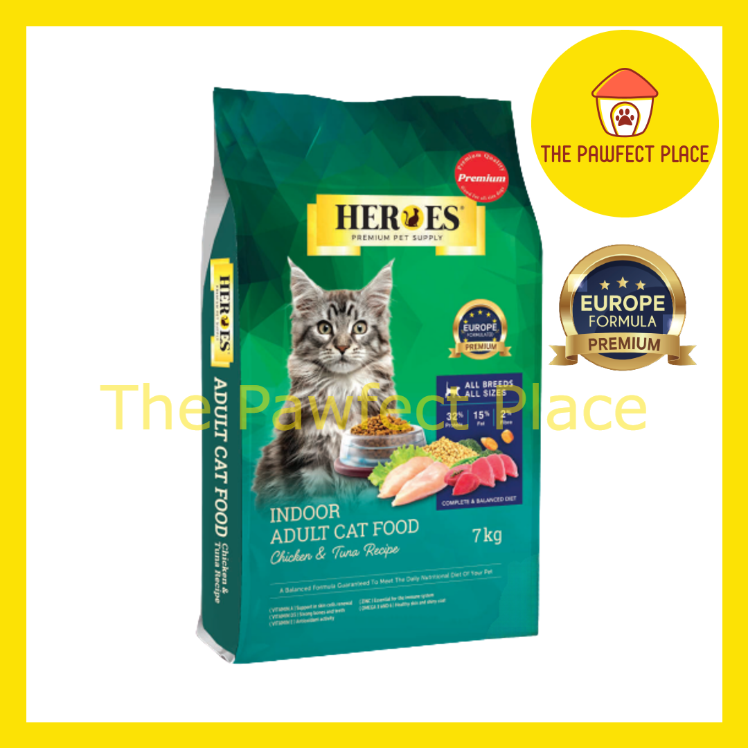 HEROES Premium Cat Dry Food Makanan Kucing 7KG