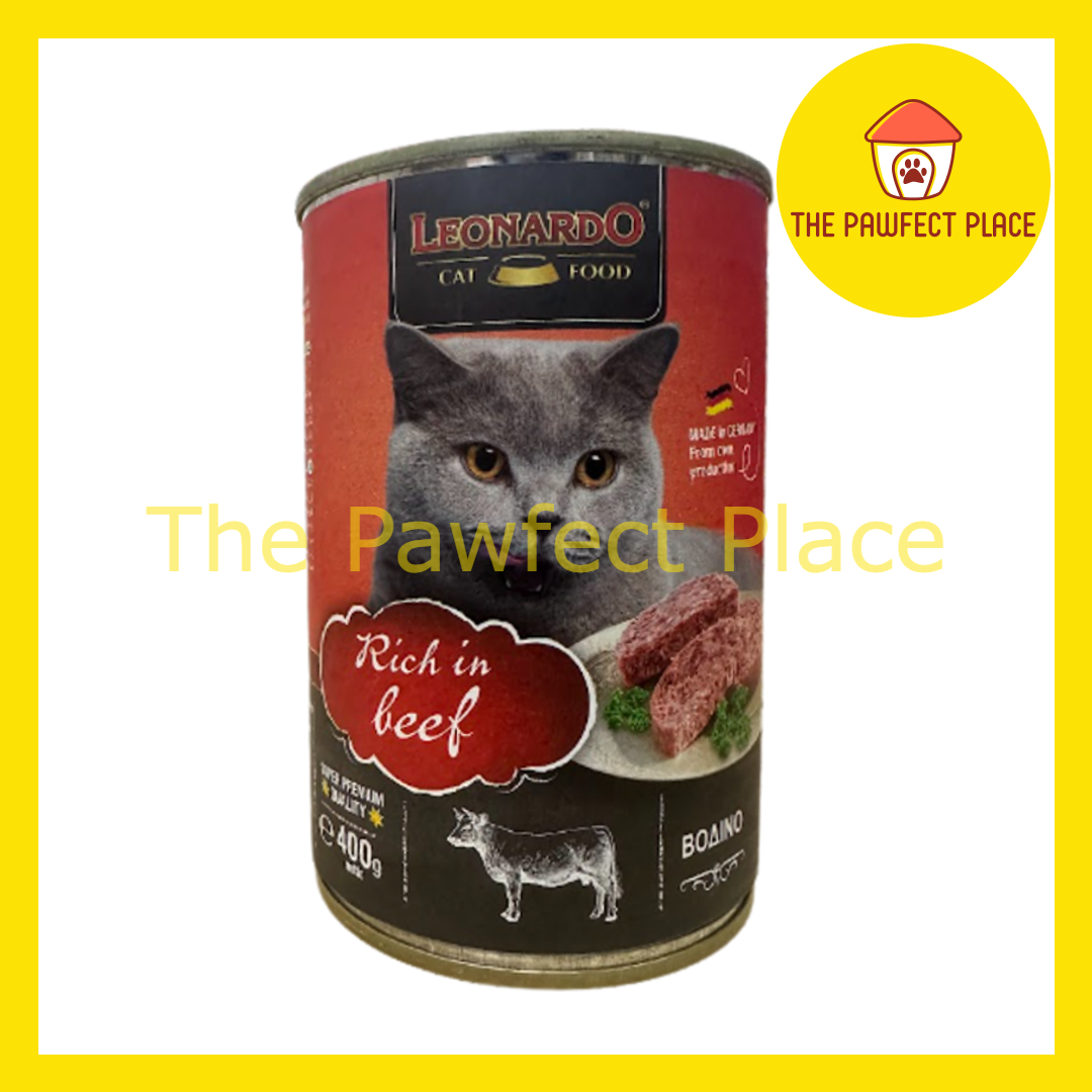 Leonardo Super Premium 400g (Complete Food) Cat Canned Wet Food Made in Germany