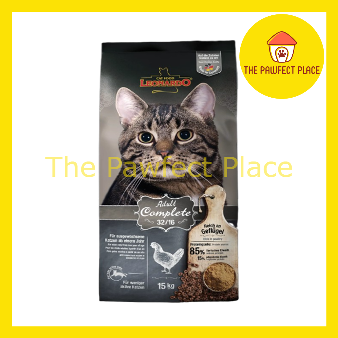 15kg Leonardo Cat Dry Food Made in Germany Adult Fish Adult Lamb Adult NesshaPet