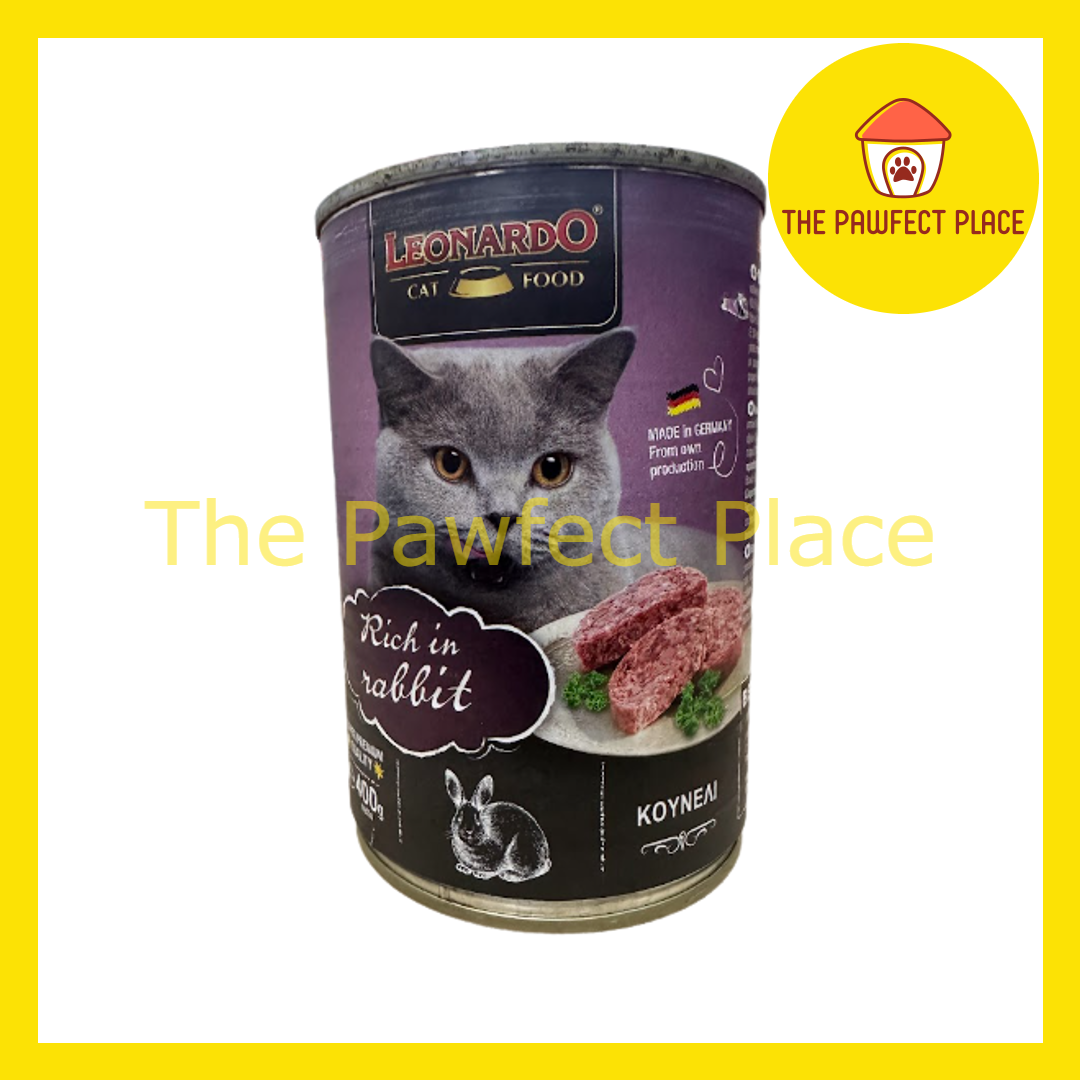 Leonardo Super Premium 400g (Complete Food) Cat Canned Wet Food Made in Germany