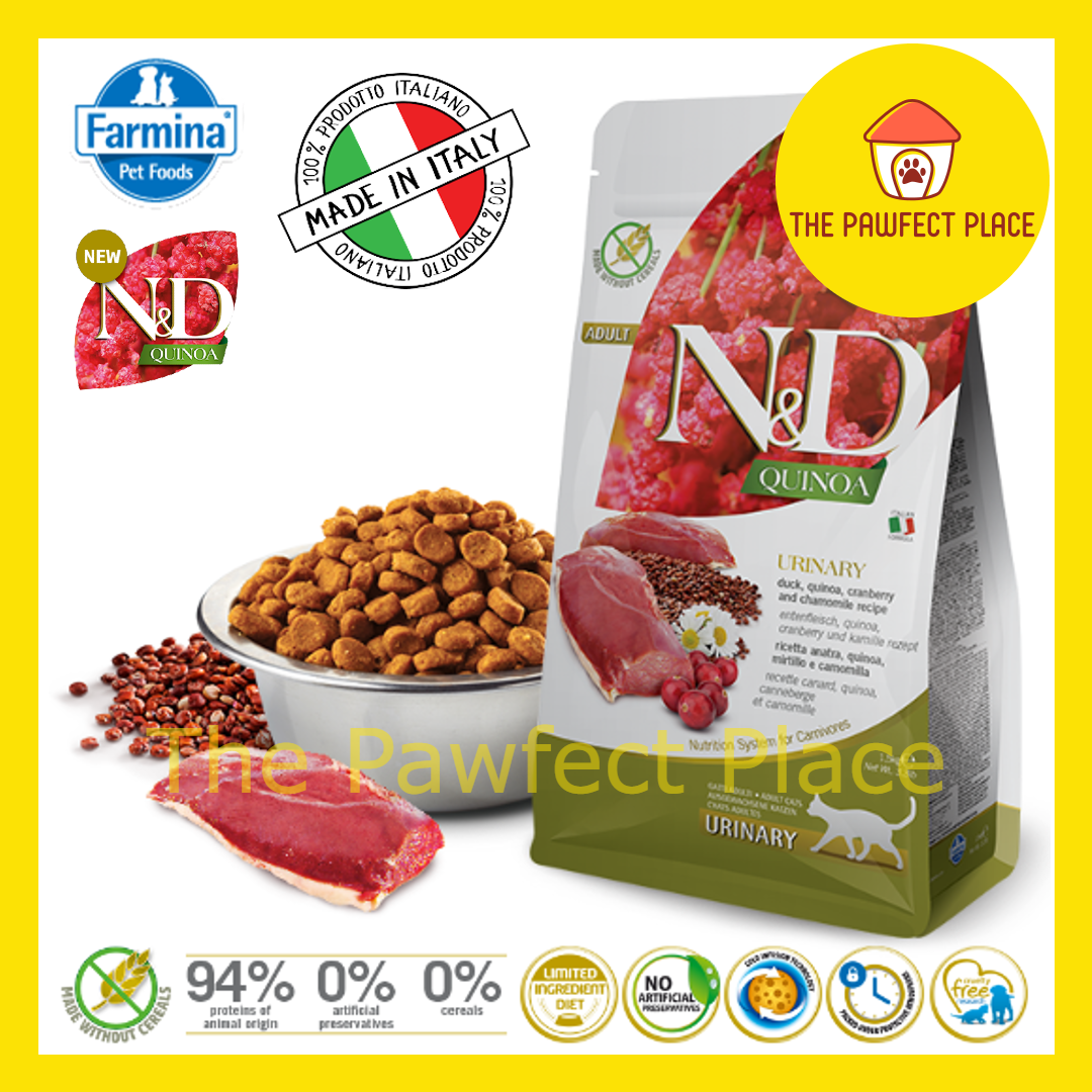 Farmina N&D Prime Quinoa Cat Food Repack 500g 1kg Original 1.5kg Makanan Kucing Adult Kitten Made in Italy