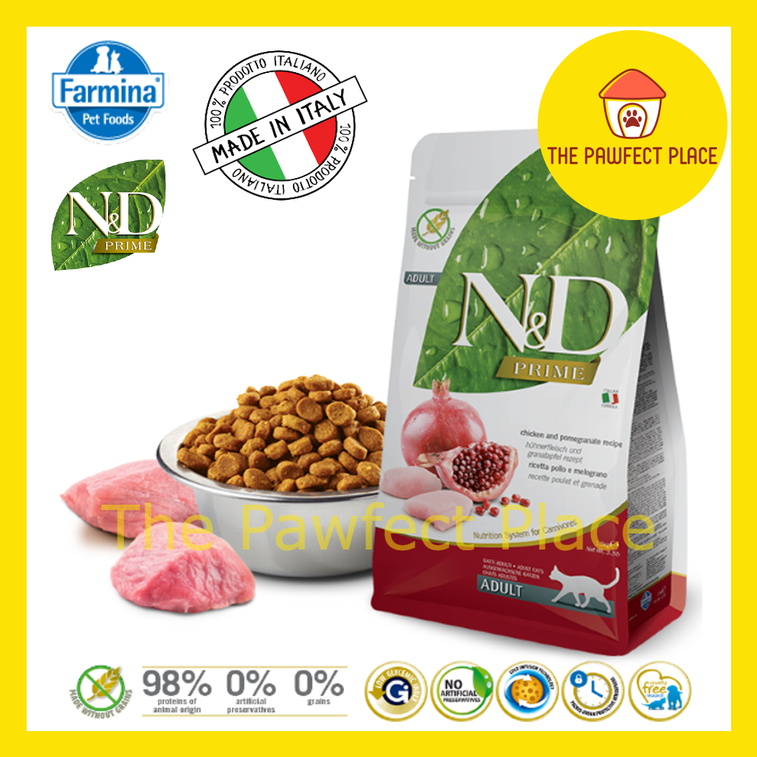 Farmina N&D Prime Quinoa Cat Food Repack 500g 1kg Original 1.5kg Makanan Kucing Adult Kitten Made in Italy