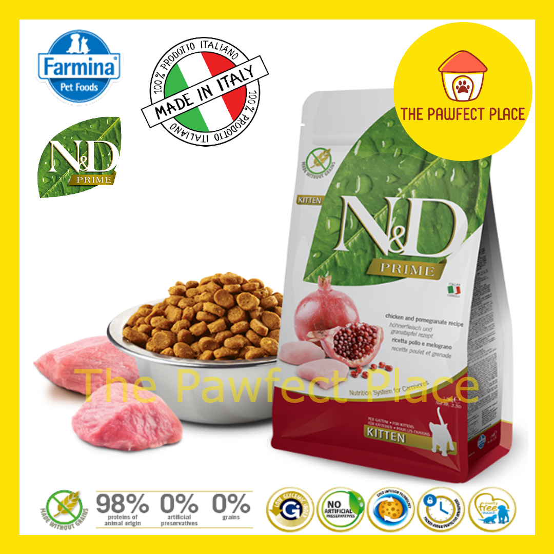 Farmina N&D Prime Quinoa Cat Food Repack 500g 1kg Original 1.5kg Makanan Kucing Adult Kitten Made in Italy