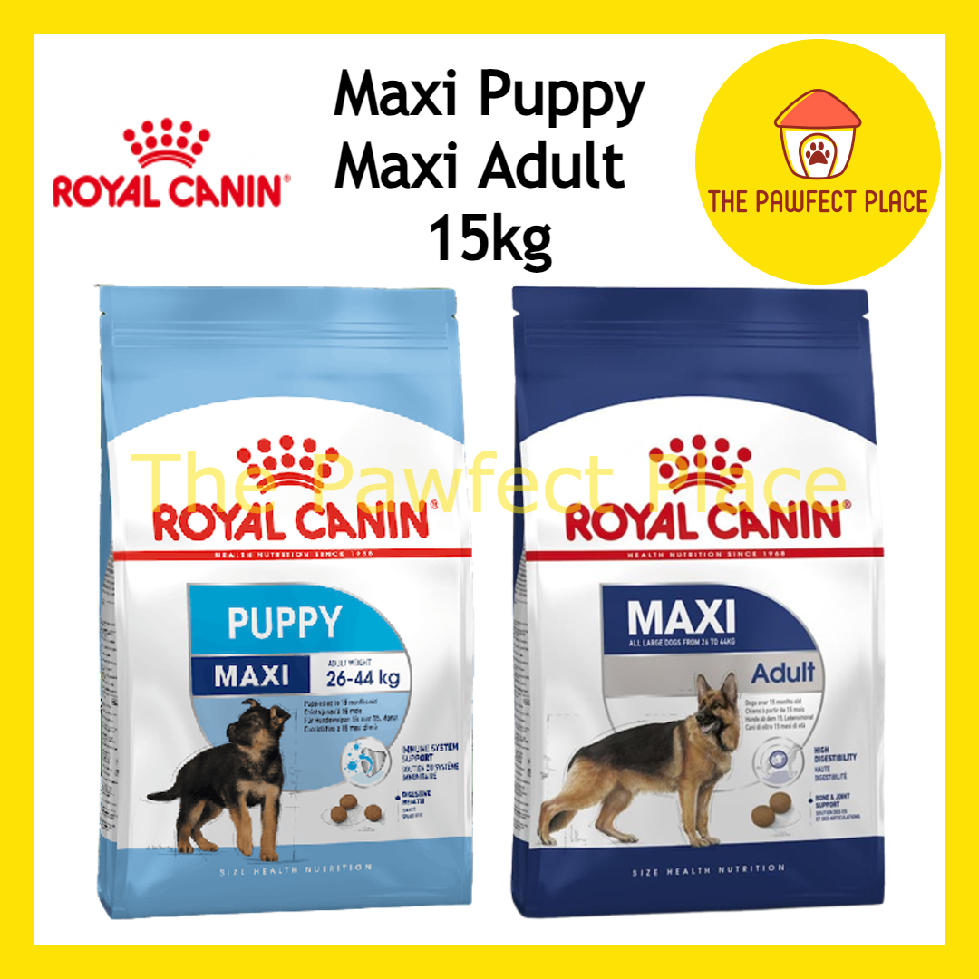 Royal Canin Maxi Adult Maxi Puppy Dog Dry Food 15kg RC Dog