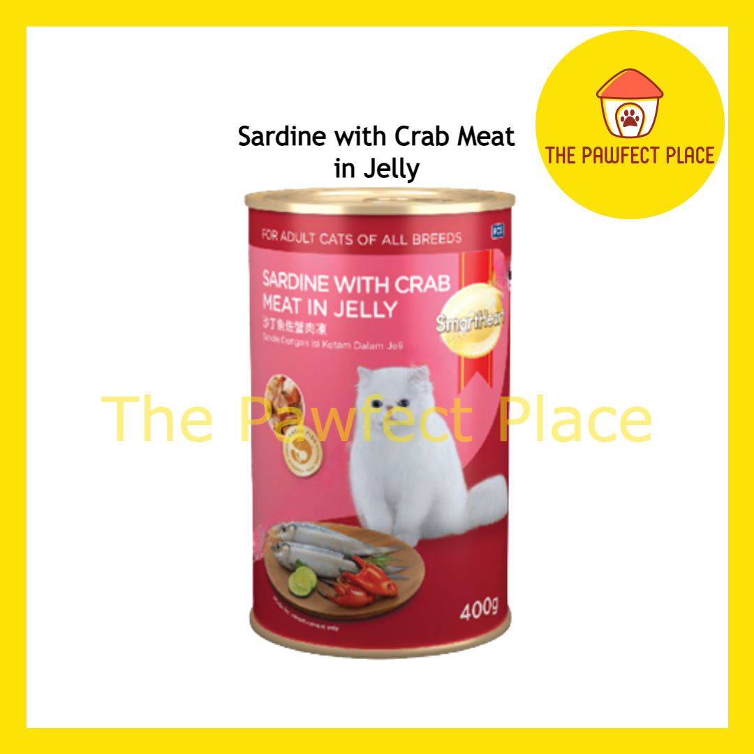 SmartHeart Cat Canned Food 400g Smart Heart Makanan Basah Kucing