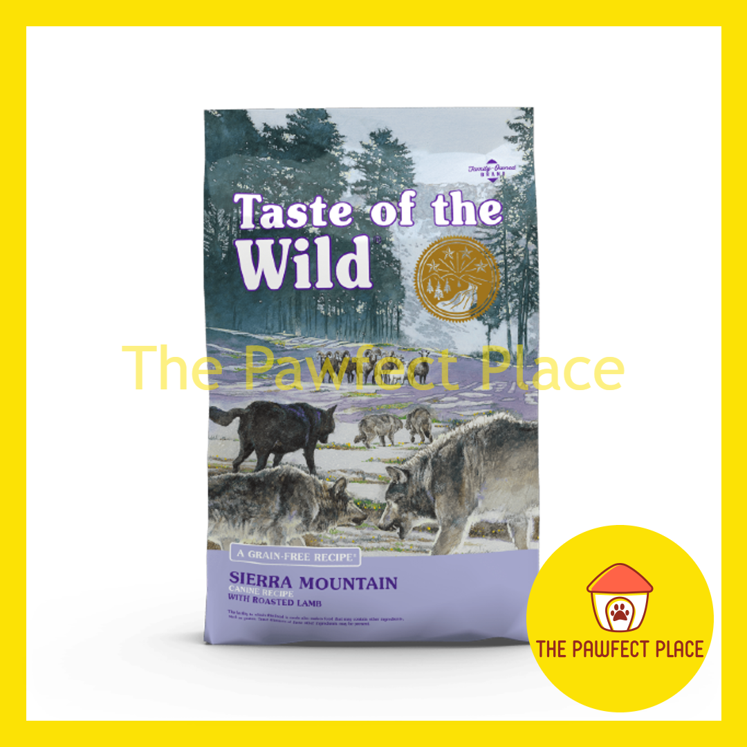 Taste of the Wild 1.5kg / 2KG Dry Dog Food TOTW (Lamb / Fowl / Salmon / Venison / Puppy)