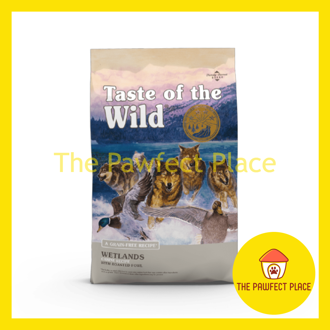 Taste of the Wild 1.5kg / 2KG Dry Dog Food TOTW (Lamb / Fowl / Salmon / Venison / Puppy)