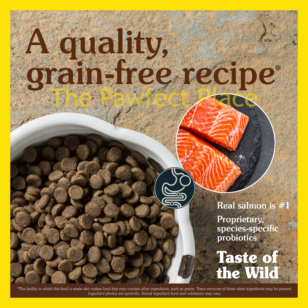 Taste of the Wild 1.5kg / 2KG Dry Dog Food TOTW (Lamb / Fowl / Salmon / Venison / Puppy)