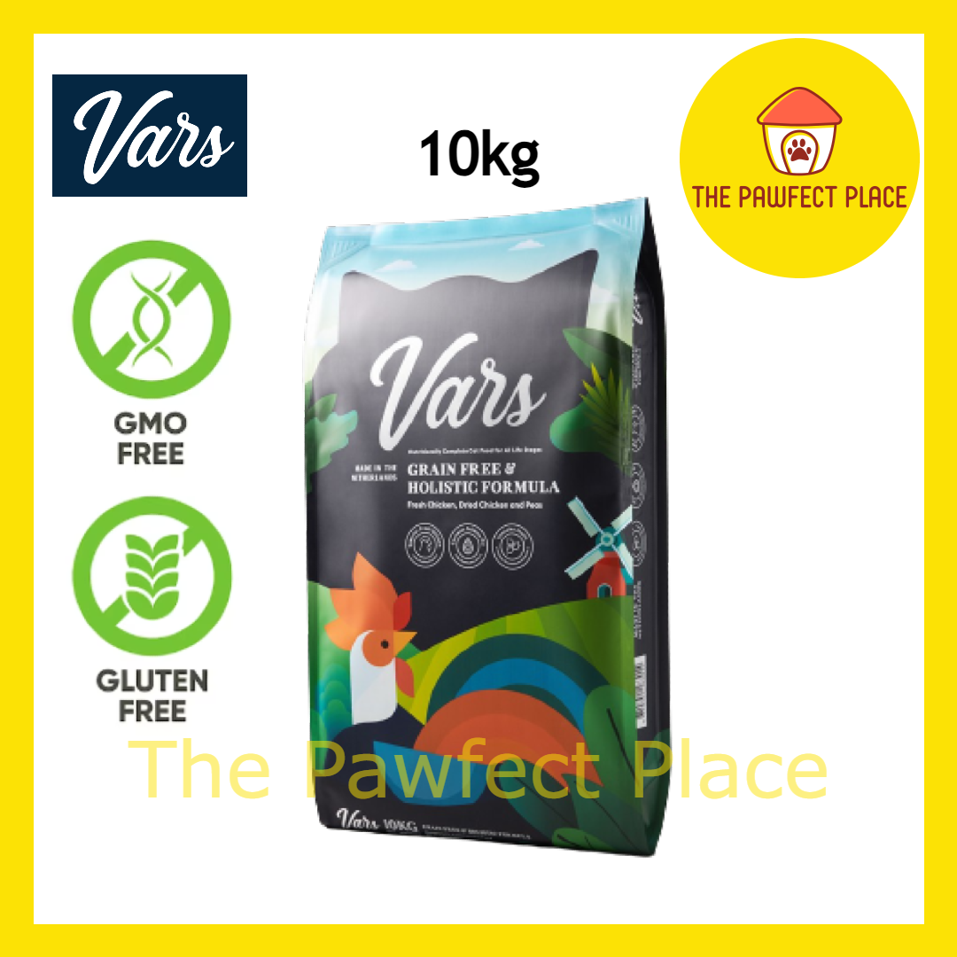 Vars Grainfree & Holistic Formula Cat food 10kg Exp Sept 2024