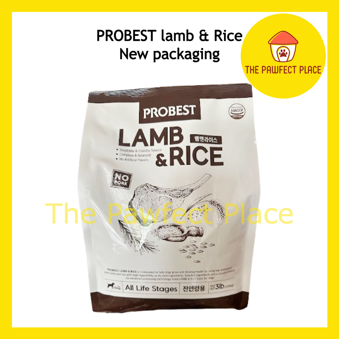 Probest Lamb & Rice Dog Food Formula 1.36KG (Made in Korea) All Life Stage Complete Balance