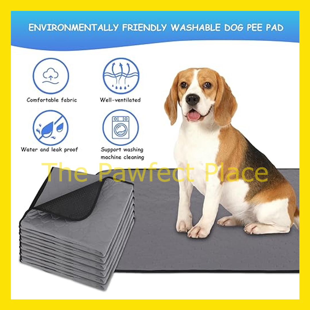 Reusable Washable Wee Pee Pads Dog Cat Waterproof Potty Training Pee Pad Training Pad Absorbent Non Slip