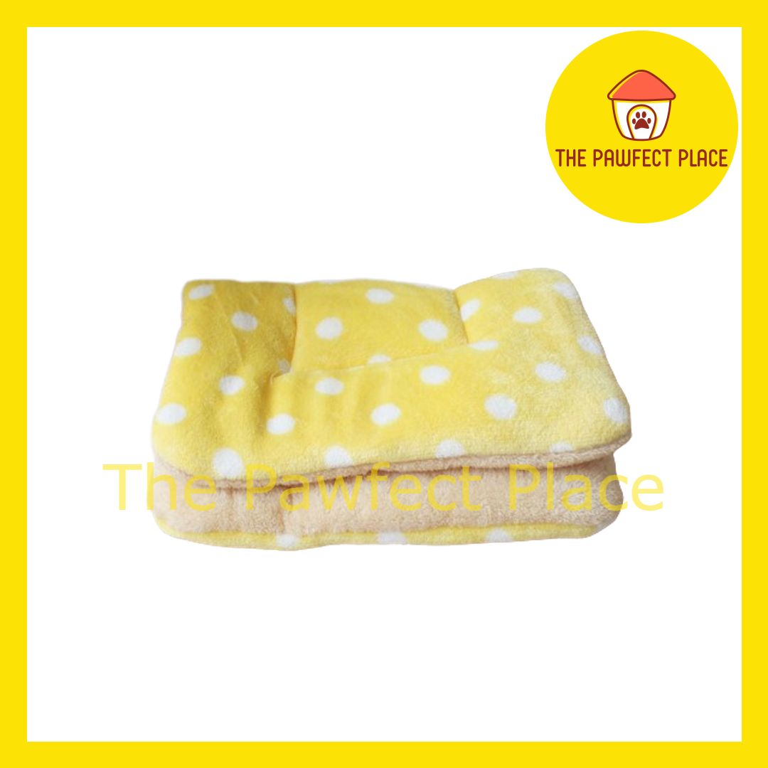 Pet Bed Blanket Comfy Soft Large Plush Fluffy Sleeping Mat Washable Cat Dog Katil Tempat Tidur Kucing Lembut Selesa