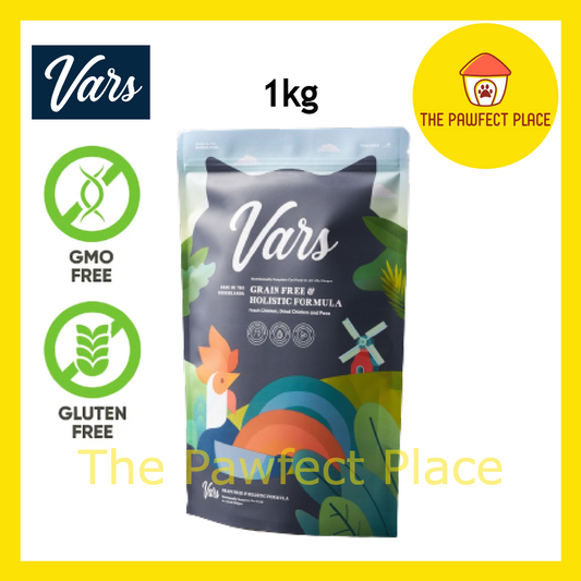 Vars Grainfree & Holistic Formula Cat food 1kg Exp Sept 2024