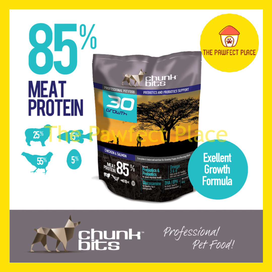 Chunk Bits Dog Food 4KG