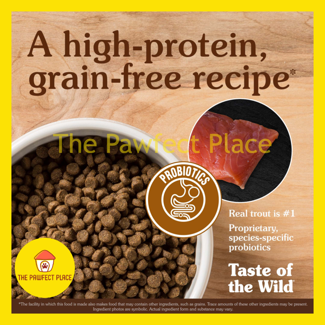 Taste Of The Wild Cat Food 2kg Repack 1kg 100% Original Rocky Mountain Canyon River Makanan Kucing Dryfood TOTW