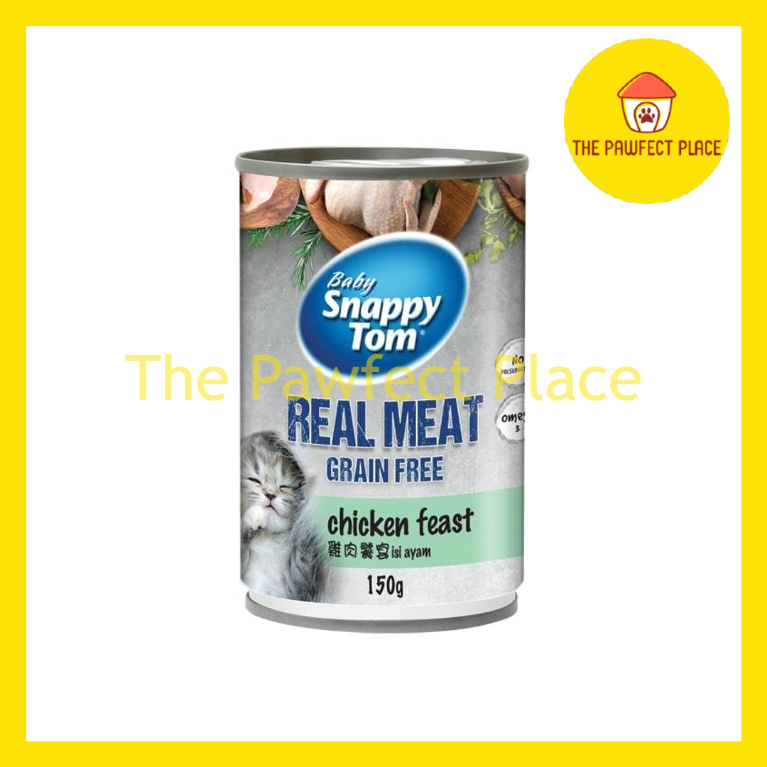 Baby Snappy Tom Cat Canned Wet Food 150G