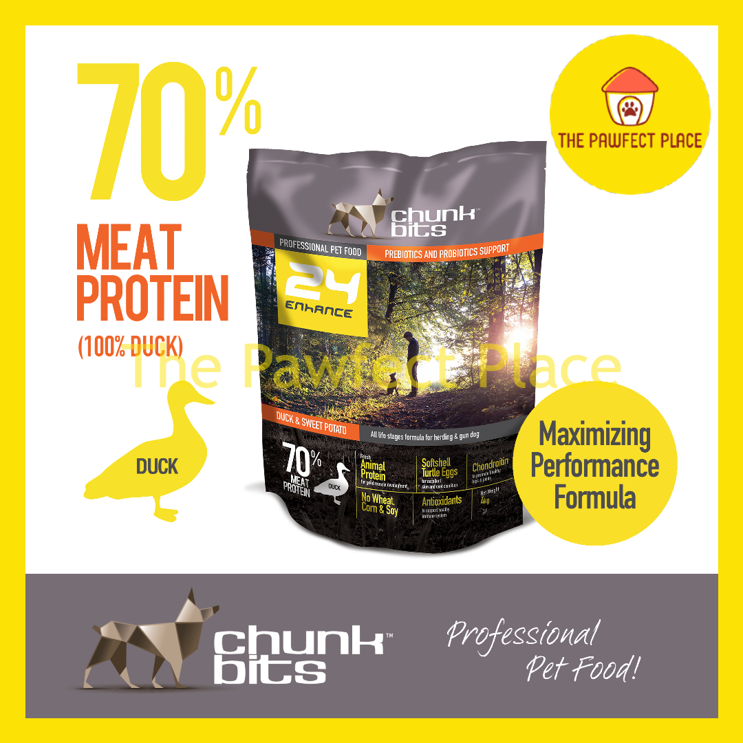 Chunk Bits Dog Food 4KG