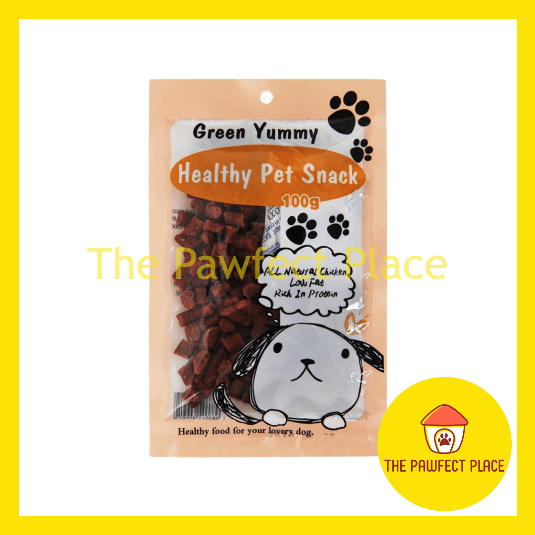 Green Yummy Pet Healthy Snack 100g Pet Treats