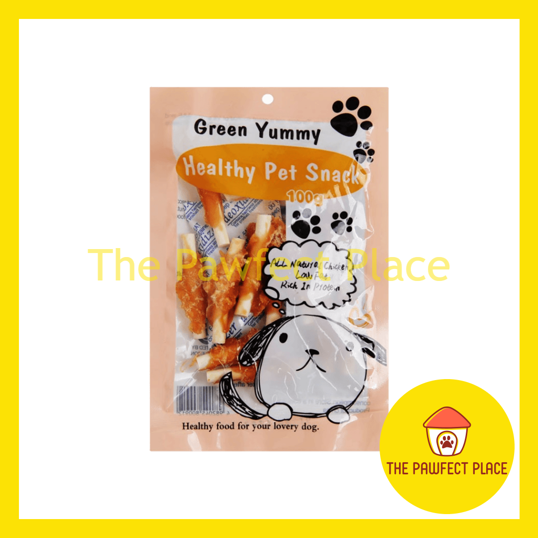 Green Yummy Pet Healthy Snack 100g Pet Treats