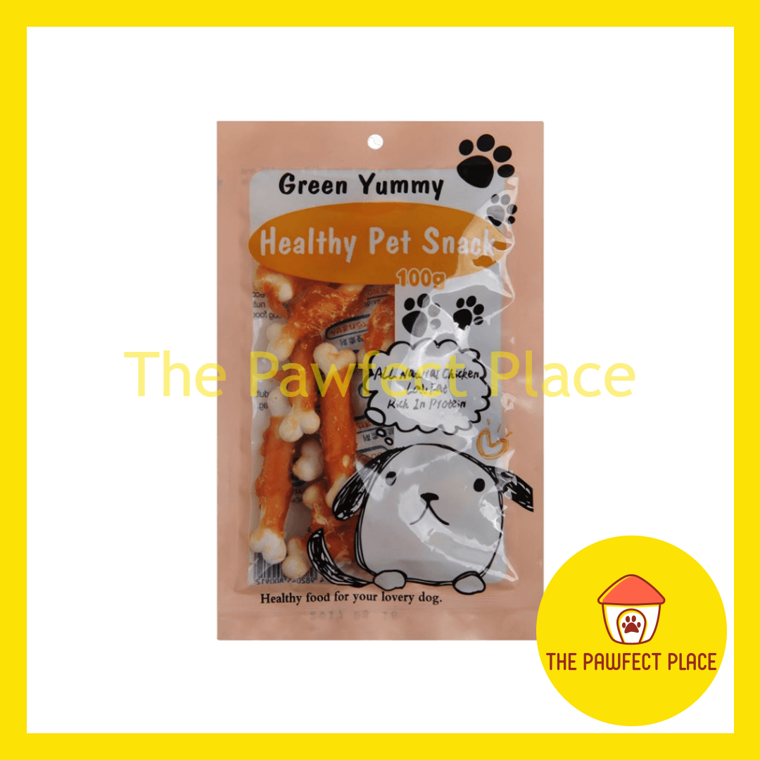 Green Yummy Pet Healthy Snack 100g Pet Treats