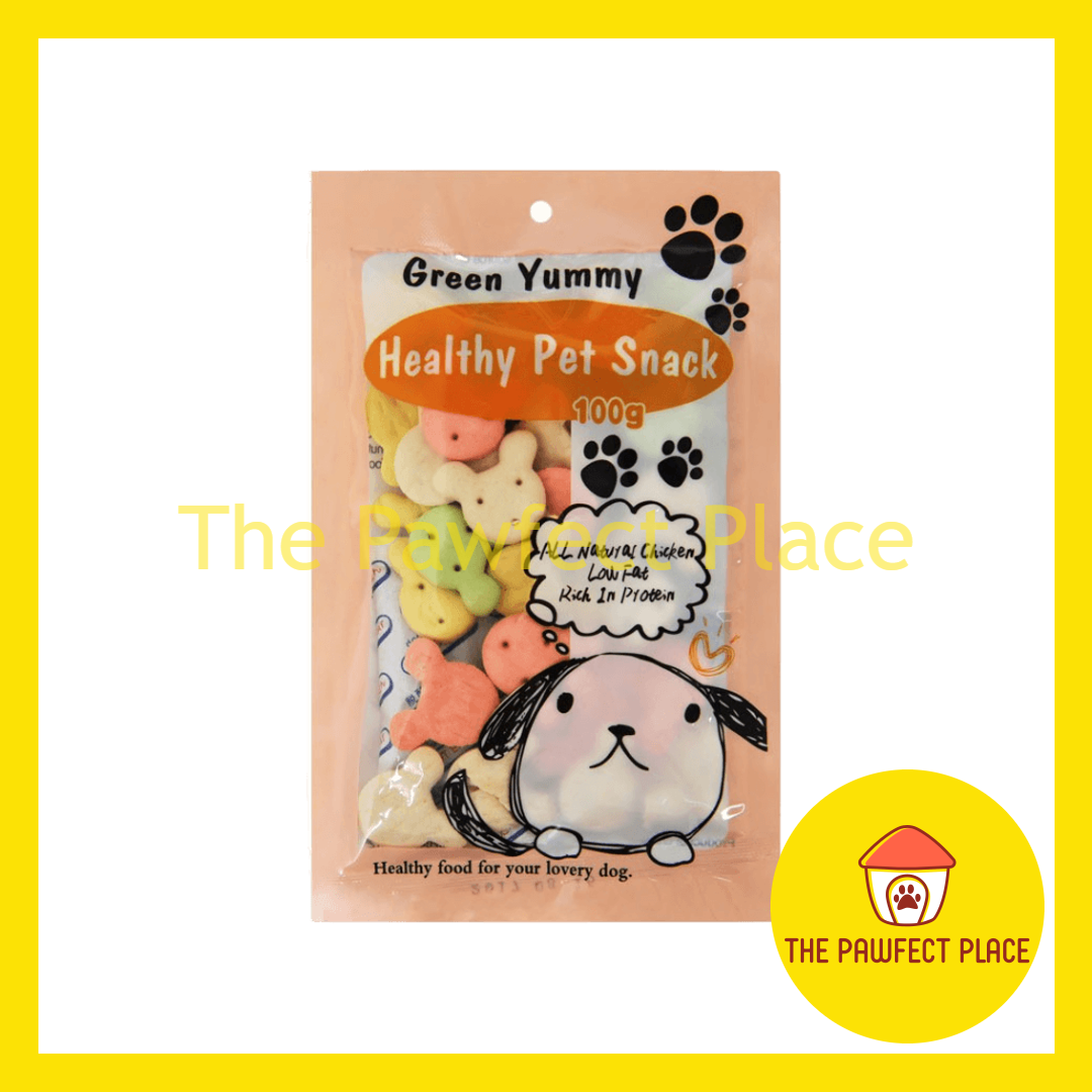 Green Yummy Pet Healthy Snack 100g Pet Treats