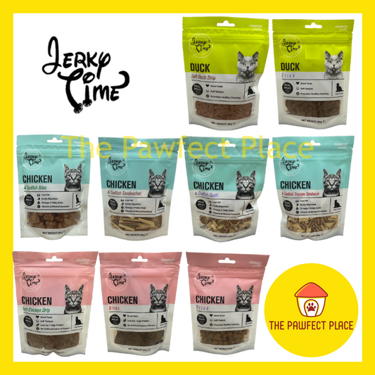 Jerky Time Cat Treat Cat Snack 80gm