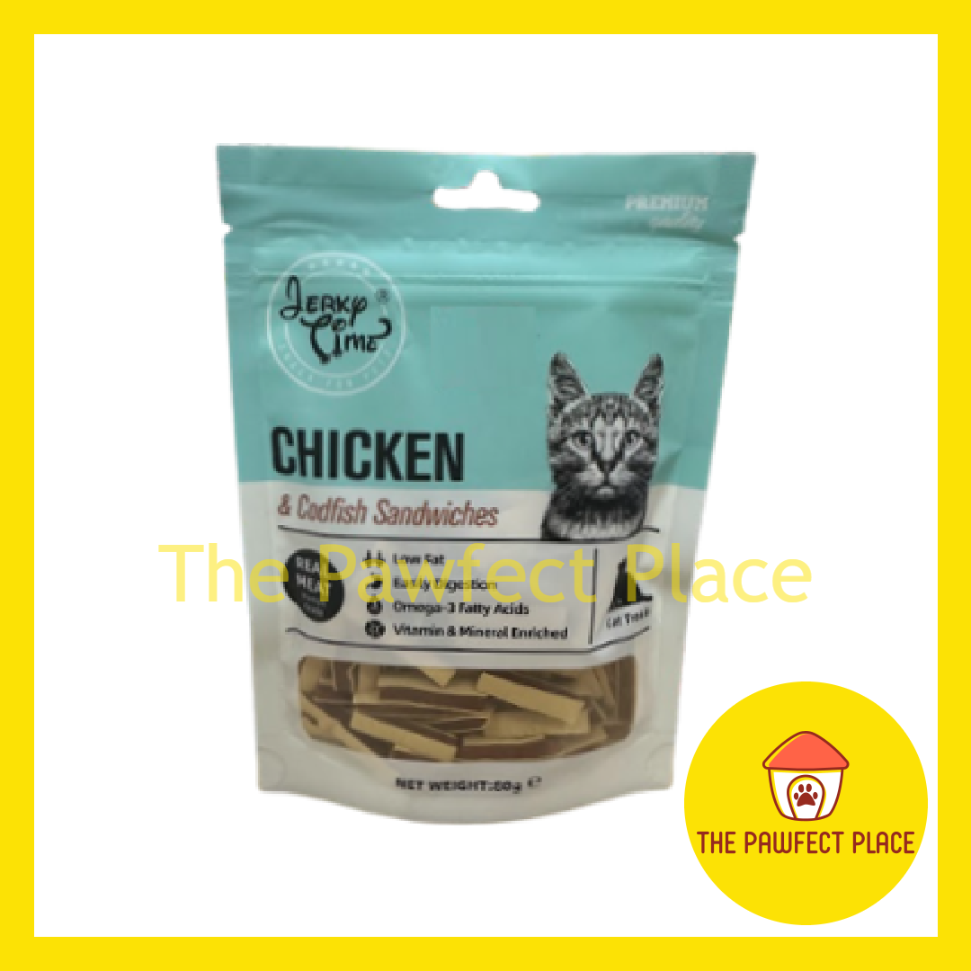 Jerky Time Cat Treat Cat Snack 80gm