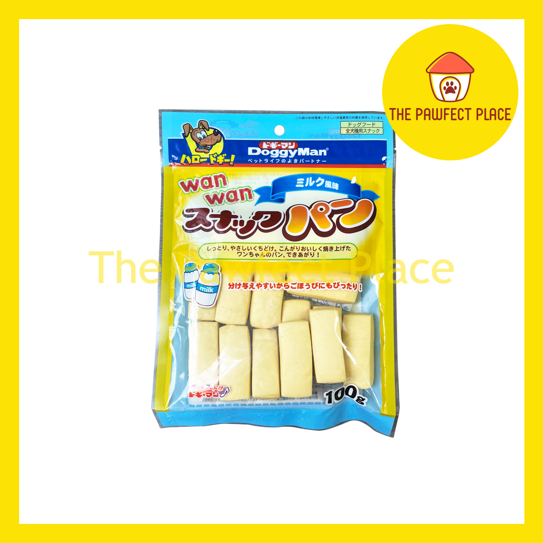 DoggyMan Soft Bun Soft Bread Dog Snack Dog Treat Nutritious Bread 100g