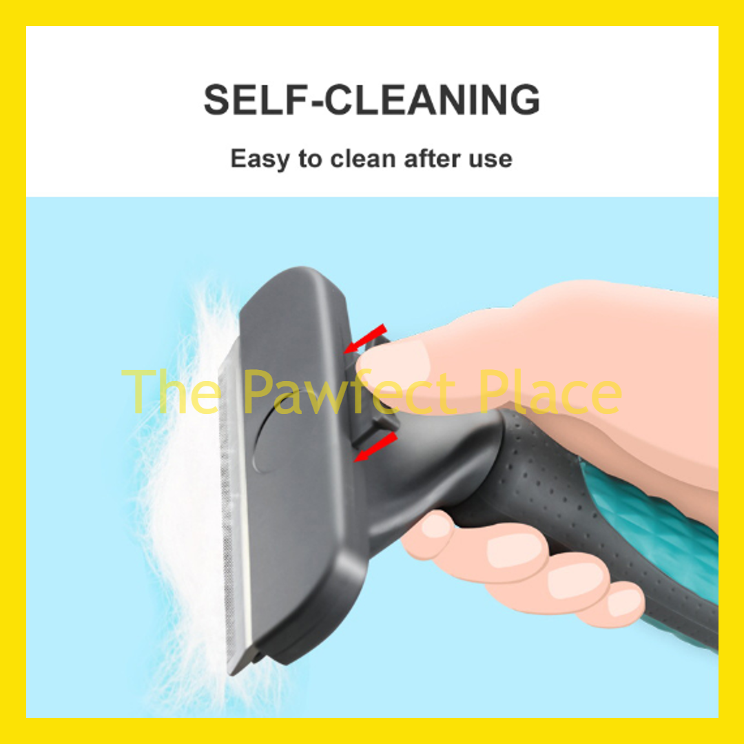 Pet DeShedding Grooming Brush Cat Dog Long Short Hair Pet Hair Remover Cleaning Brush Fur Trimming Comb