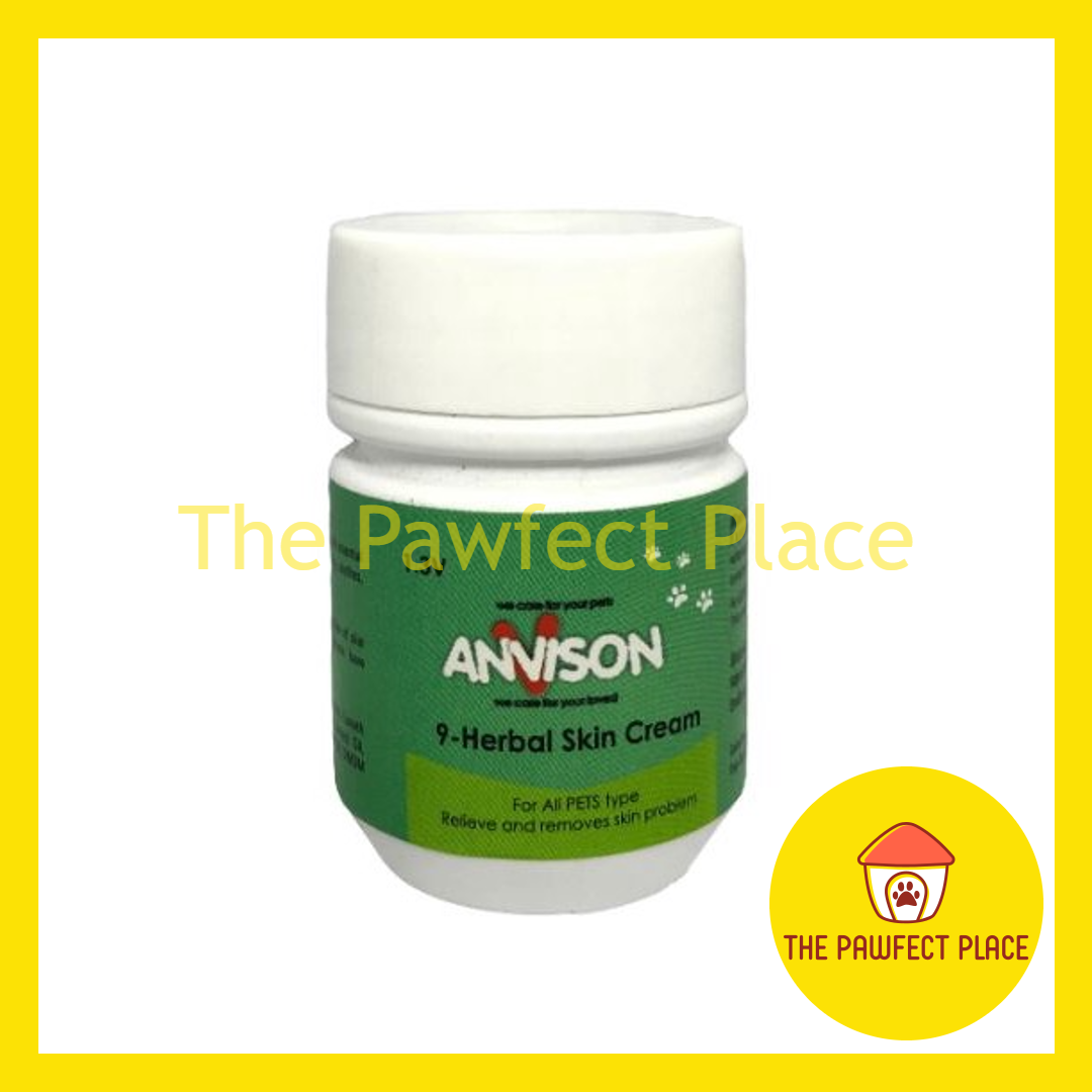 Anvison 9 Herbal Skin Cream (Dog & Cat) 26g & 50g