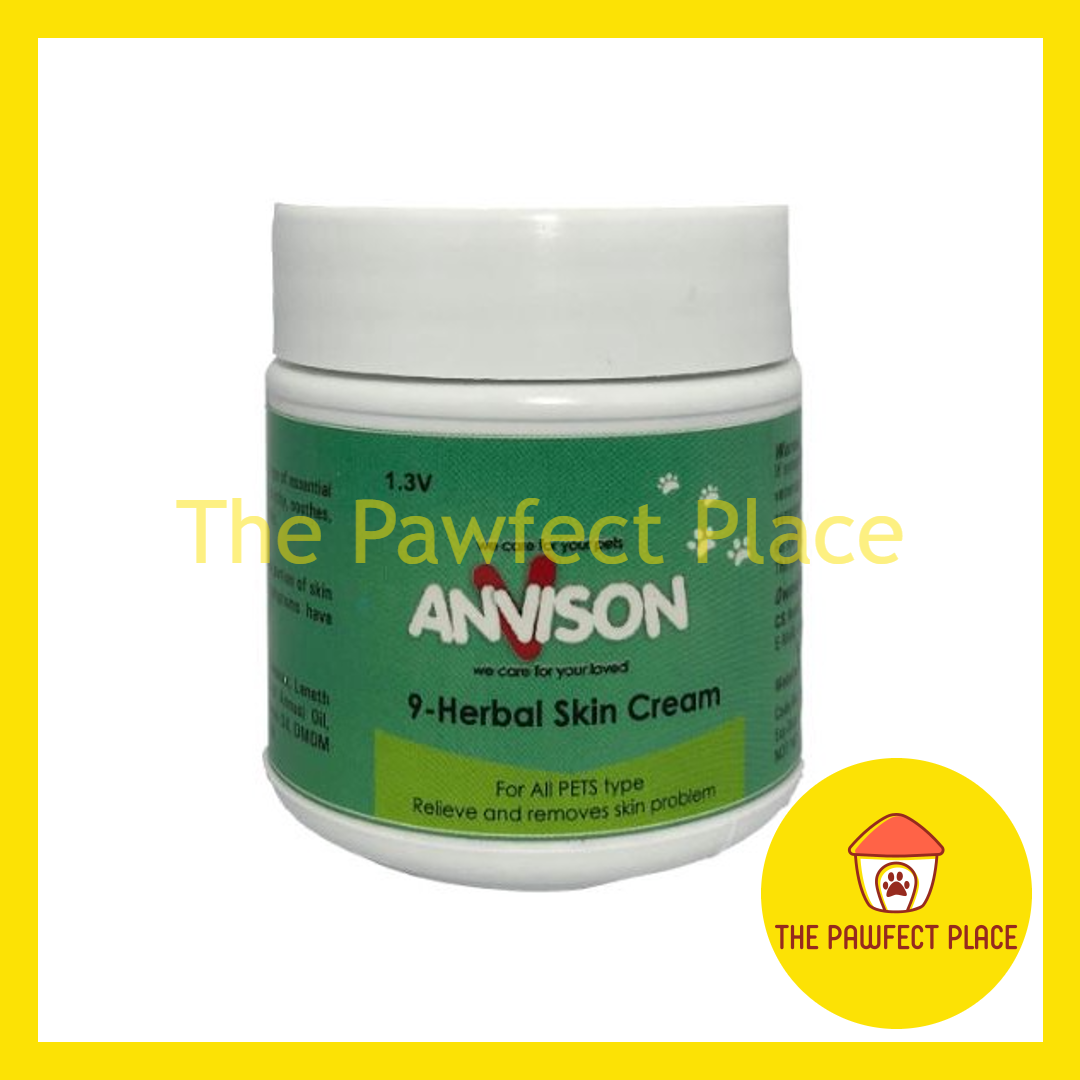 Anvison 9 Herbal Skin Cream (Dog & Cat) 26g & 50g