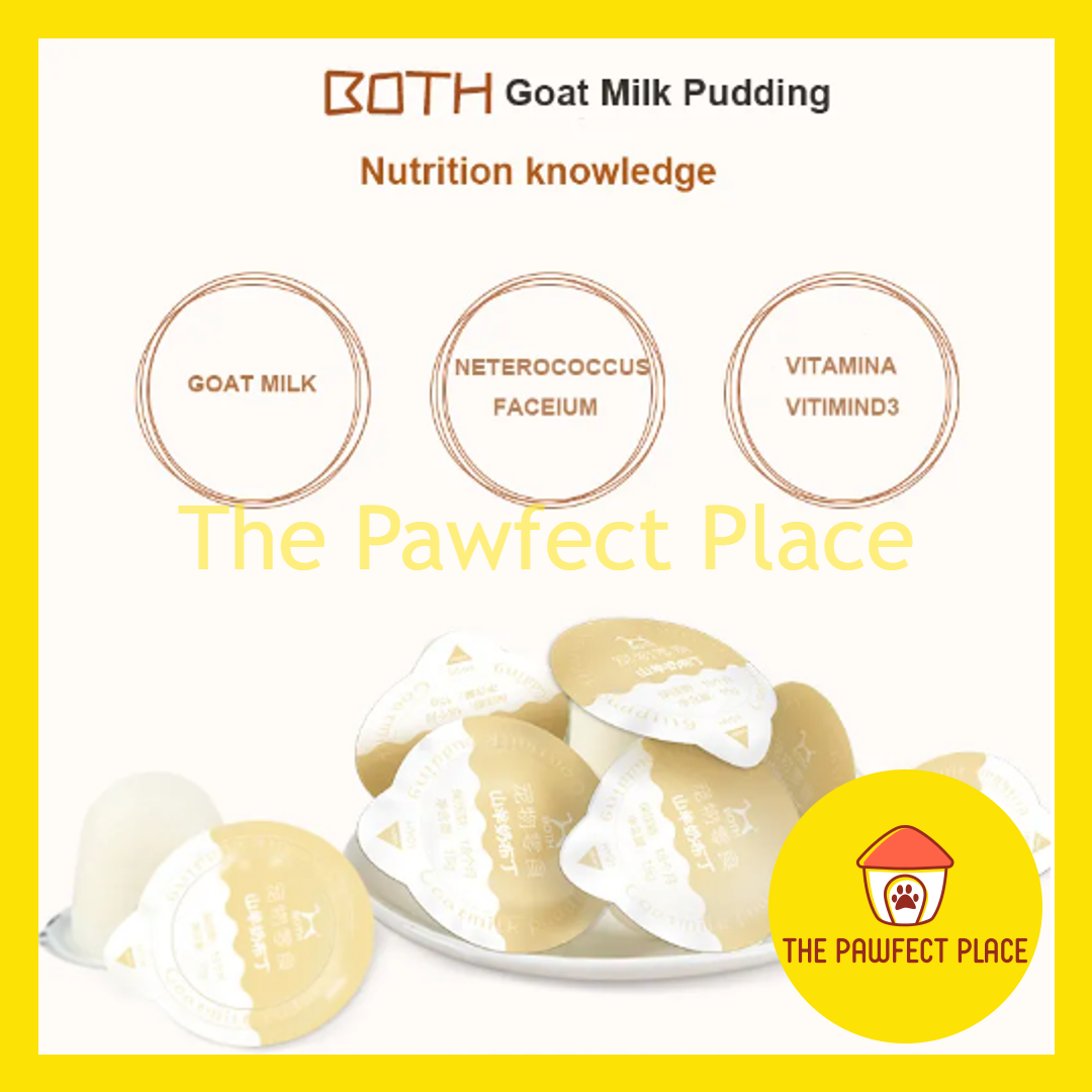 BOTH Goat Milk Pudding For Cats & Dogs 15g x 15Pcs