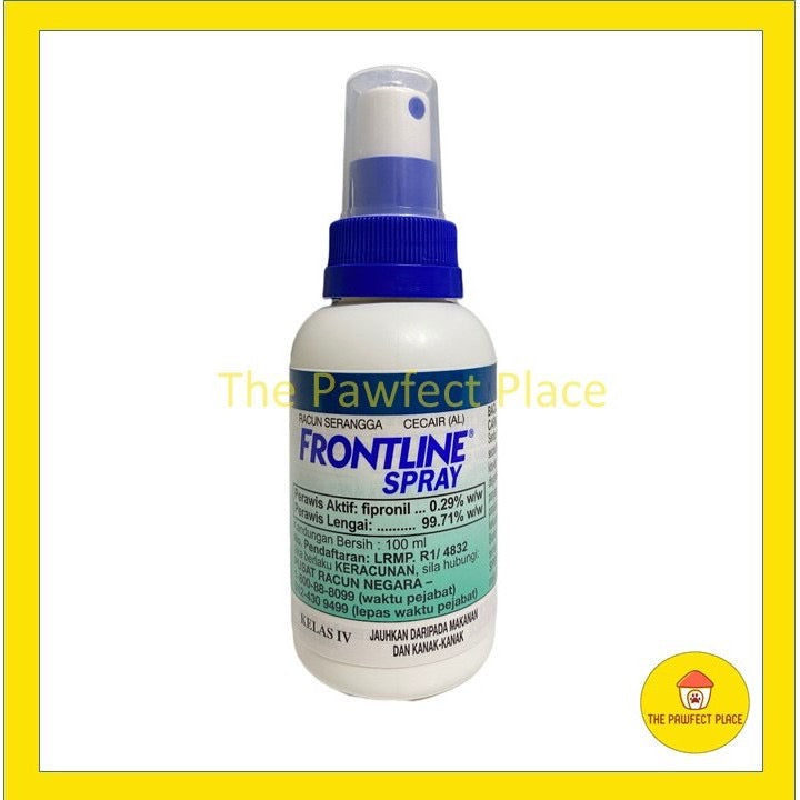 Frontline Spray For Cat & Dog 100ML/250ML Anti Flea & Ticks Kutu Kucing