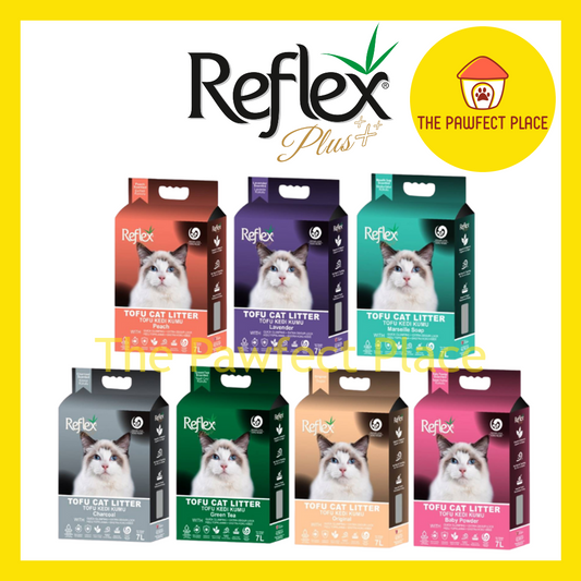 Reflex Plus Tofu Clumping Flushable Cat Litter 7L