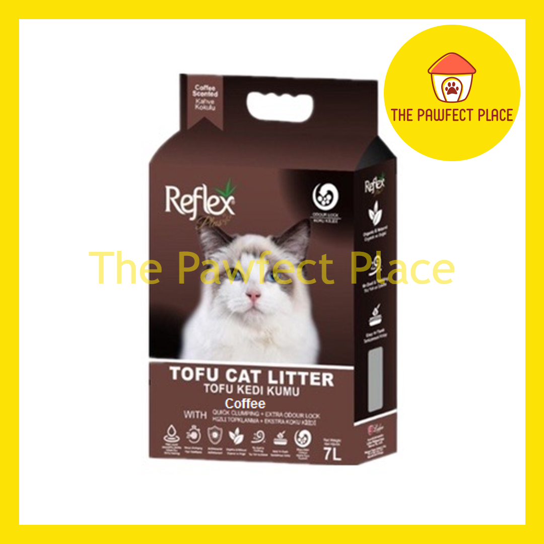 Reflex Plus Tofu Clumping Flushable Cat Litter 7L