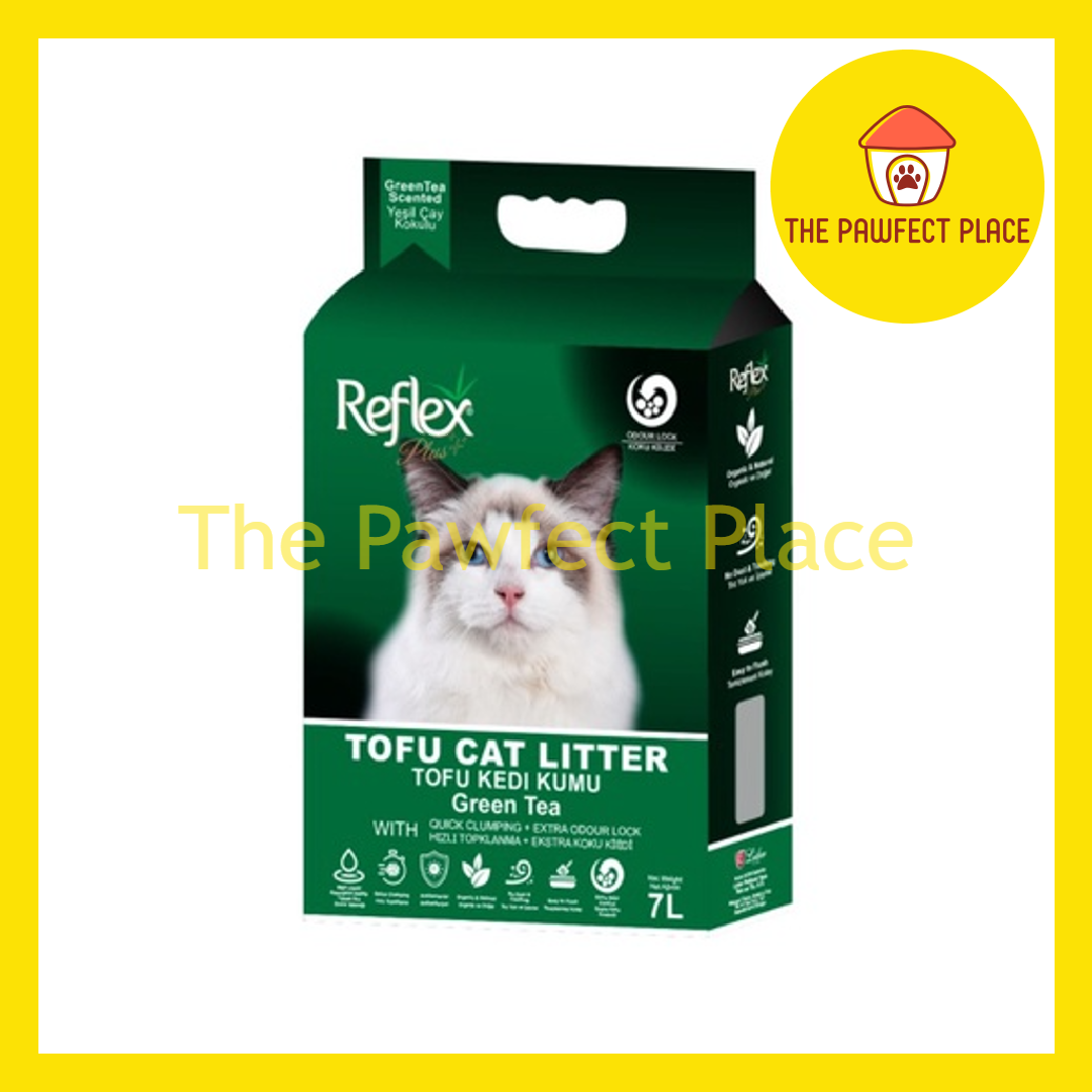 Reflex Plus Tofu Clumping Flushable Cat Litter 7L