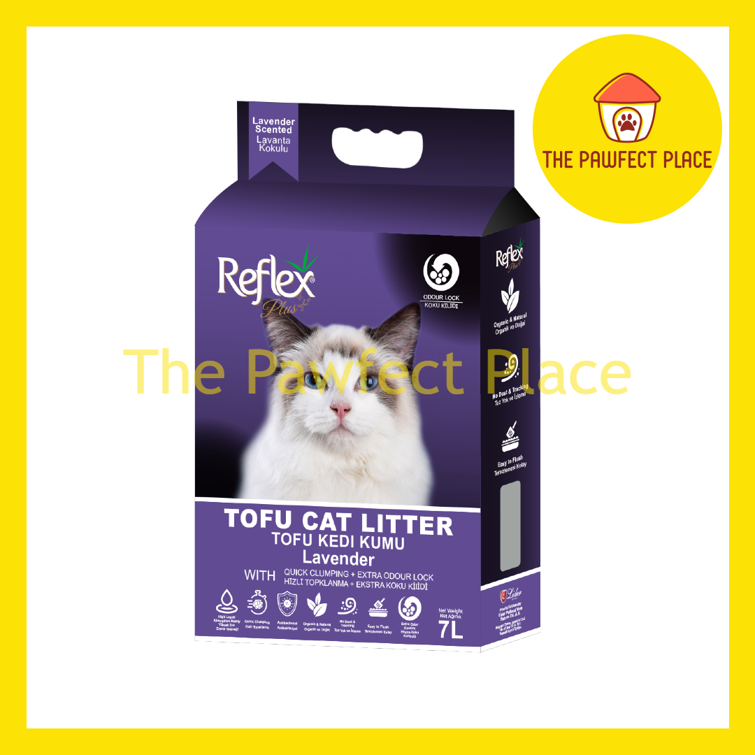 Reflex Plus Tofu Clumping Flushable Cat Litter 7L