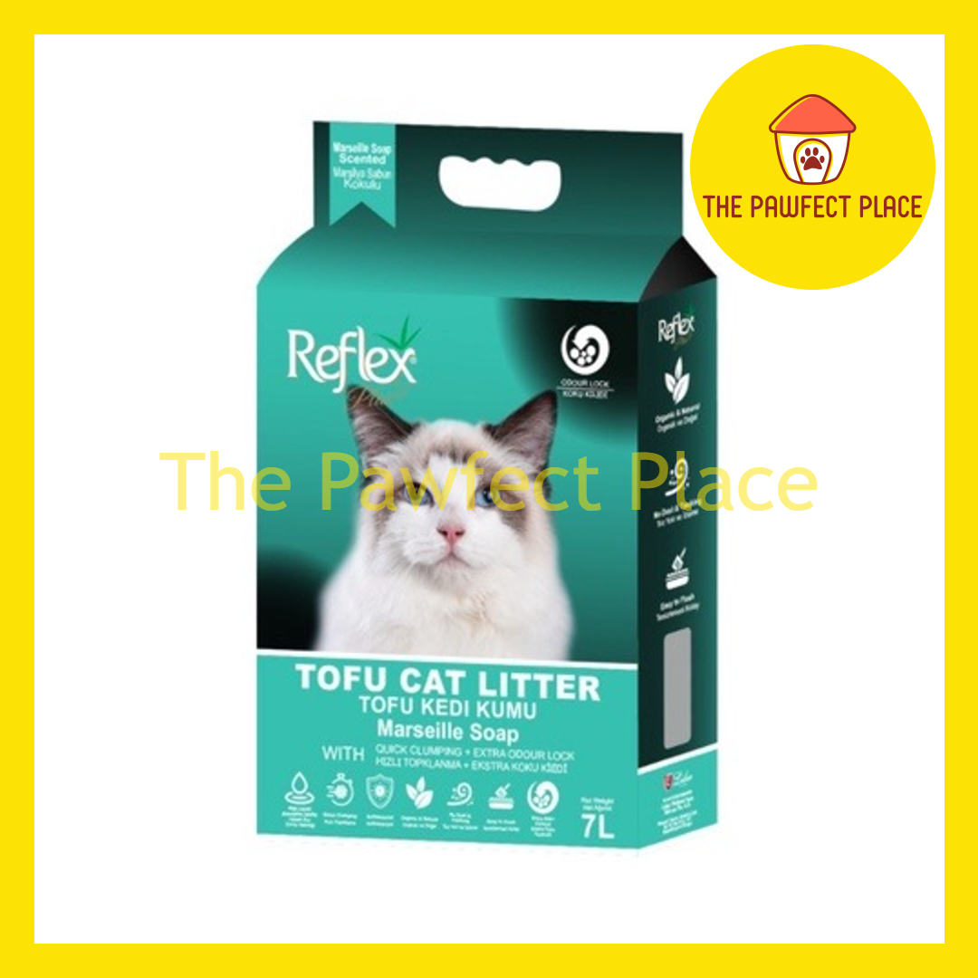 Reflex Plus Tofu Clumping Flushable Cat Litter 7L