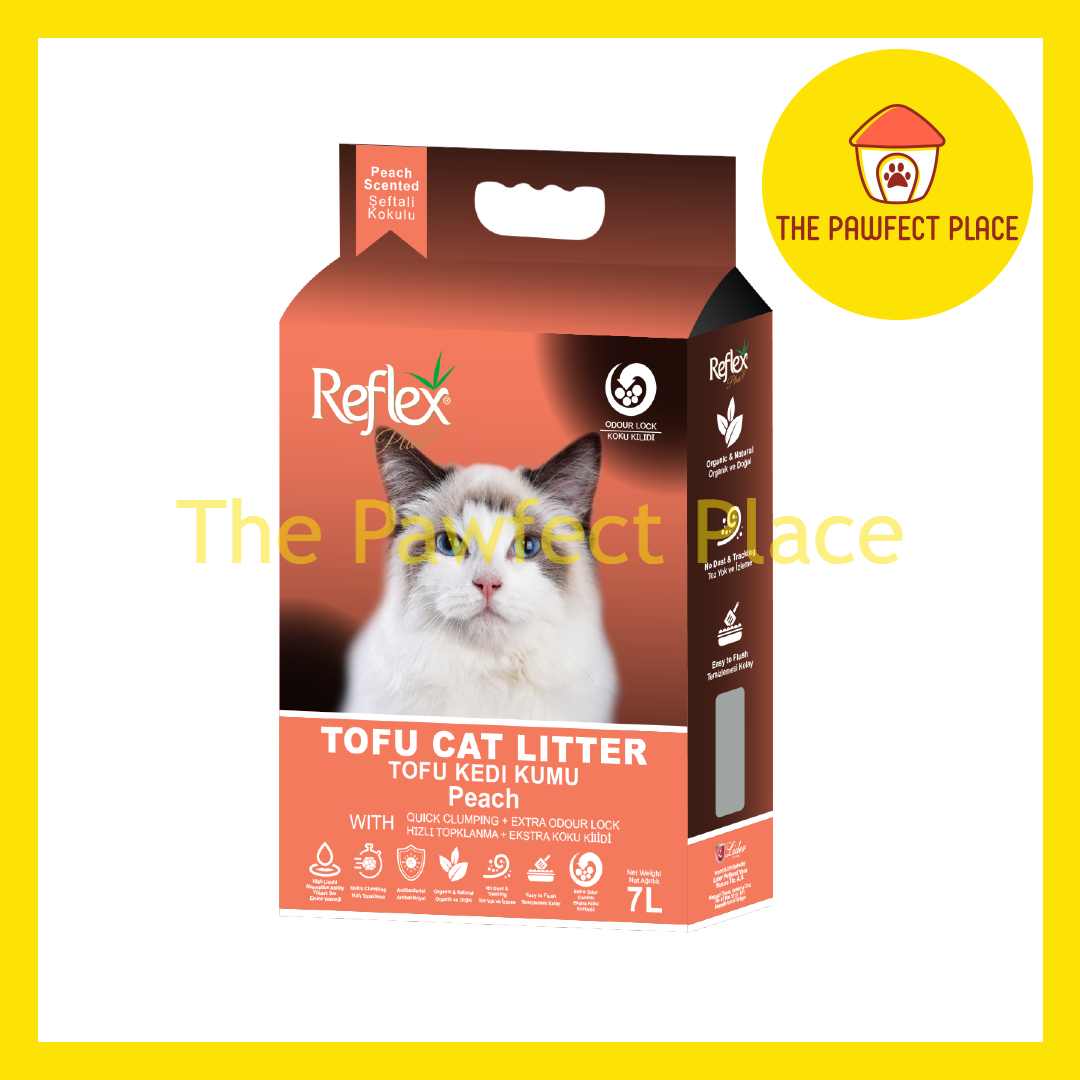 Reflex Plus Tofu Clumping Flushable Cat Litter 7L